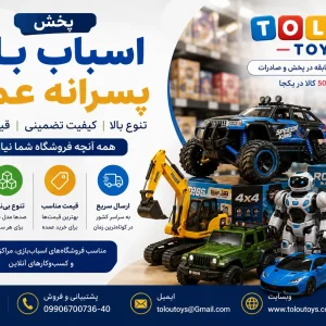 پخش اسباب بازی پسرانه عمده